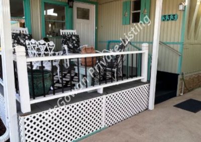 exterior image of covered porch